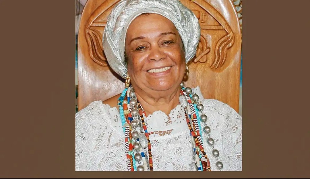 Morre Mãe Carmen do Gantois, referência do Candomblé, aos 96 anos, em Salvador